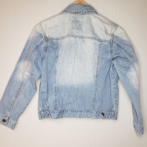 3 for $25 Girls Denim Jacket Size 10 12 - Picture 4 of 5